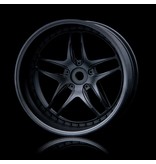 MST FB Wheel (4pcs) / Color: Flat Black