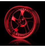 MST TMB Wheel (4pcs) / Color: Red