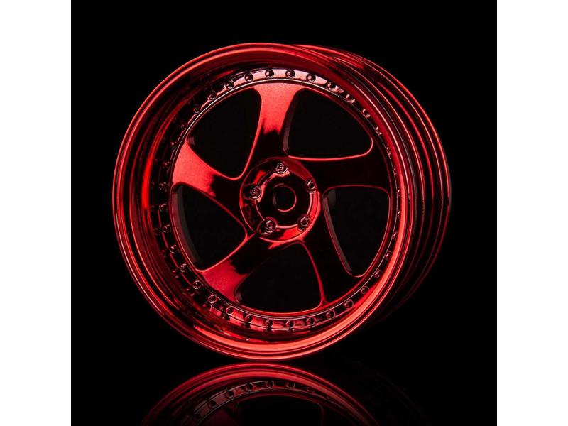 MST TMB Wheel (4pcs) / Color: Red