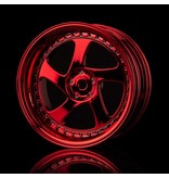 MST TMB Wheel (4pcs) / Color: Red