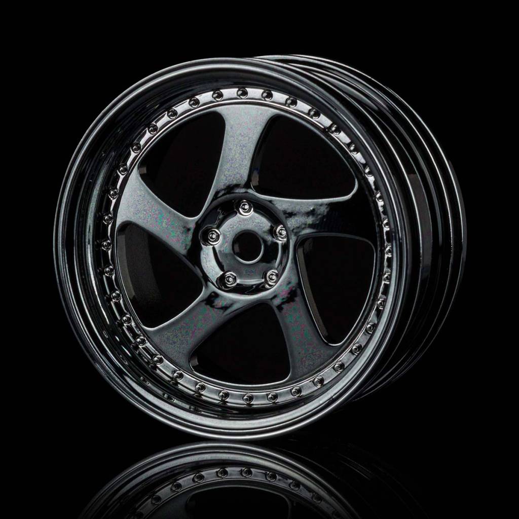 MST TMB Wheel - Silver Black MST TMB Wheel - Silver Black