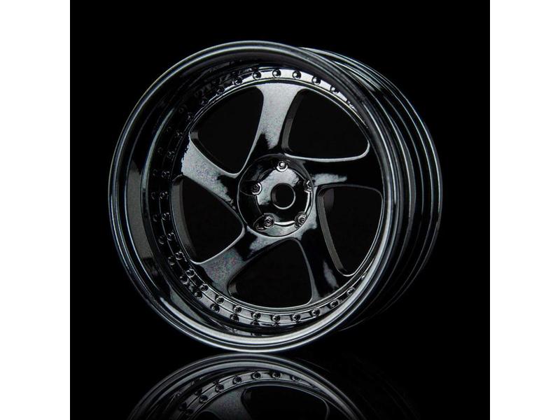MST TMB Wheel - Silver Black MST TMB Wheel - Silver Black