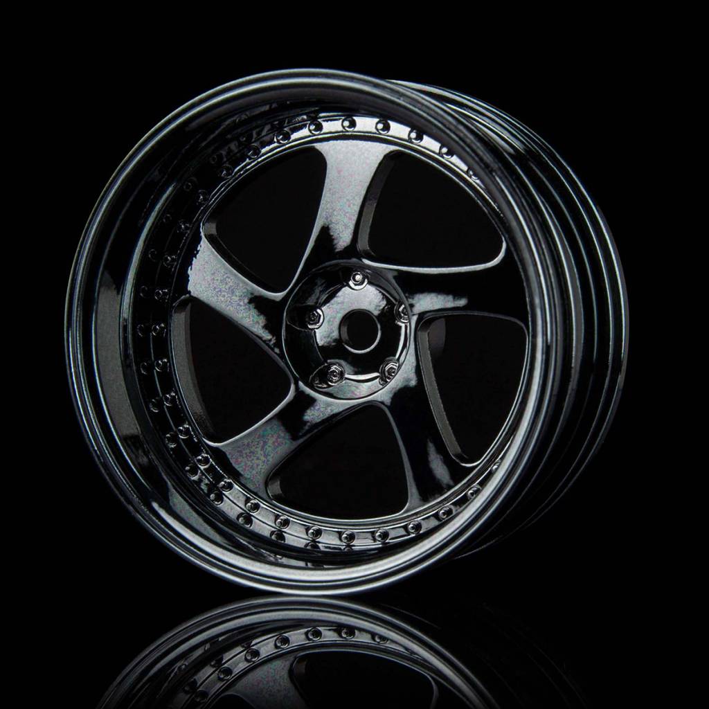 MST TMB Wheel - Silver Black MST TMB Wheel - Silver Black