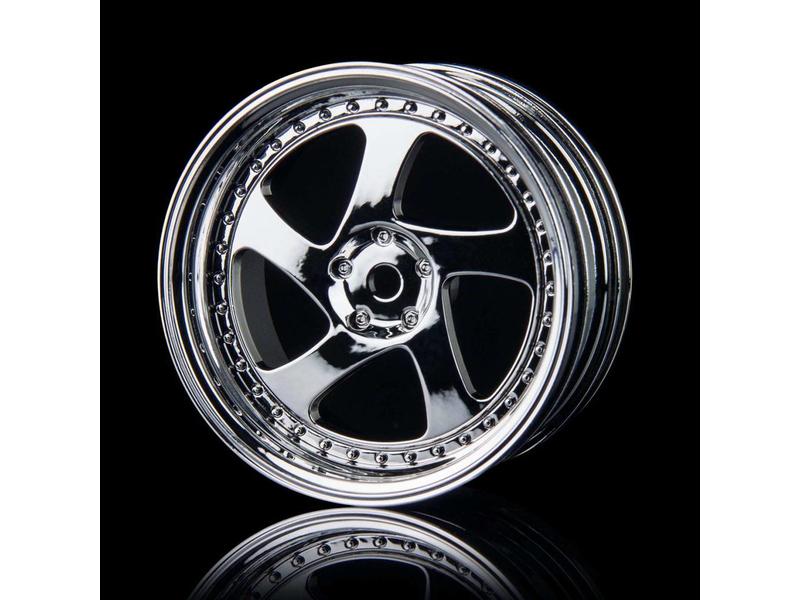 MST TMB Wheel (4pcs) / Color: Silver (Chrome)