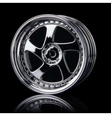 MST TMB Wheel (4pcs) / Color: Silver (Chrome)