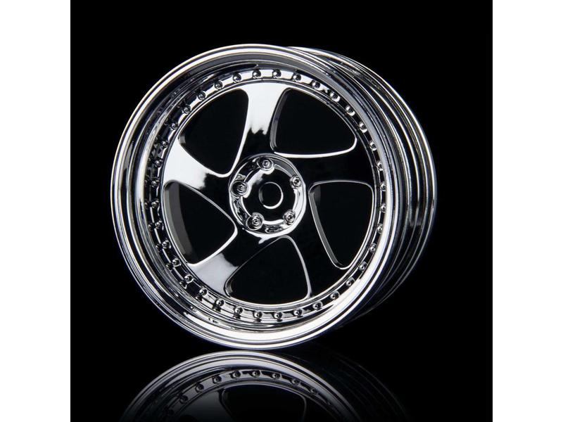 MST TMB Wheel (4pcs) / Color: Silver (Chrome)