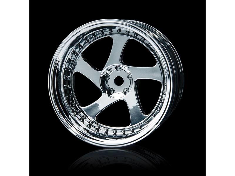 MST TMB Wheel (4pcs) / Color: Silver (Chrome)