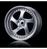 MST TMB Wheel (4pcs) / Color: Flat Silver