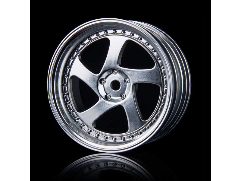 MST TMB Wheel (4pcs) / Color: Flat Silver