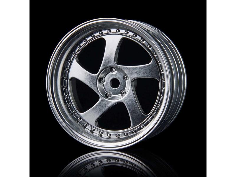 MST TMB Wheel (4pcs) / Color: Flat Silver