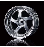 MST TMB Wheel (4pcs) / Color: Flat Silver