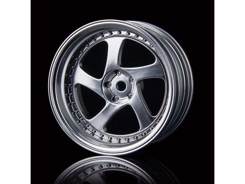 MST TMB Wheel (4pcs) / Color: Flat Silver