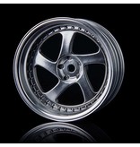 MST TMB Wheel (4pcs) / Color: Flat Silver