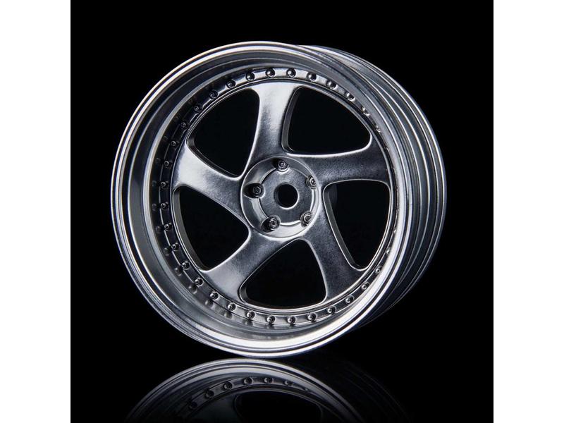 MST TMB Wheel (4pcs) / Color: Flat Silver