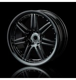 MST X603 Wheel (4pcs) / Color: Silver Black (Dark Chrome)