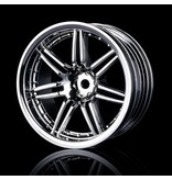 MST X603 Wheel (4pcs) / Color: Silver (Chrome)