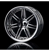 MST X603 Wheel (4pcs) / Color: Silver (Chrome)