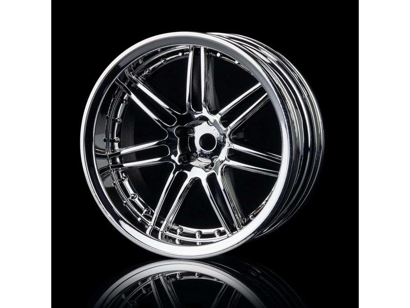 MST X603 Wheel (4pcs) / Color: Silver (Chrome)