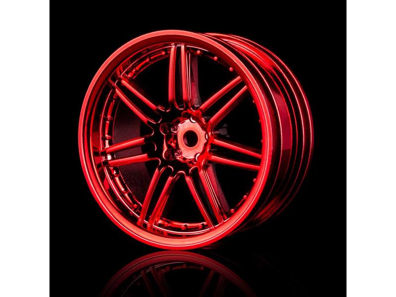 MST X603 Wheel (4pcs) / Color: Red