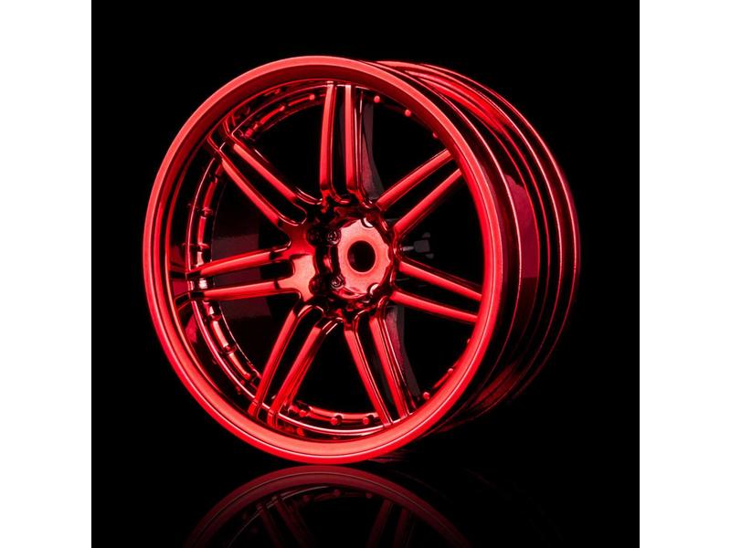 MST X603 Wheel (4pcs) / Color: Red