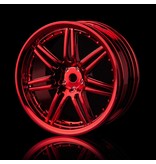 MST X603 Wheel (4pcs) / Color: Red