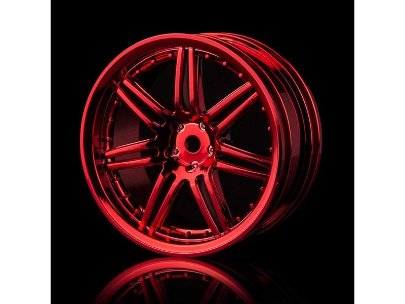 MST X603 Wheel (4pcs) / Color: Red