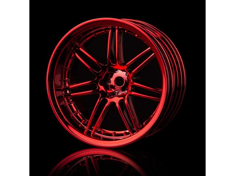 MST X603 Wheel (4pcs) / Color: Red