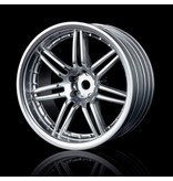 MST X603 Wheel (4pcs) / Color: Flat Silver