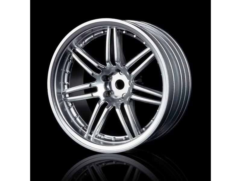 MST X603 Wheel (4pcs) / Color: Flat Silver
