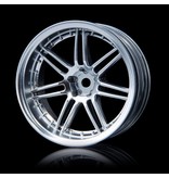 MST X603 Wheel (4pcs) / Color: Flat Silver