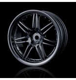 MST X603 Wheel (4pcs) / Color: Black