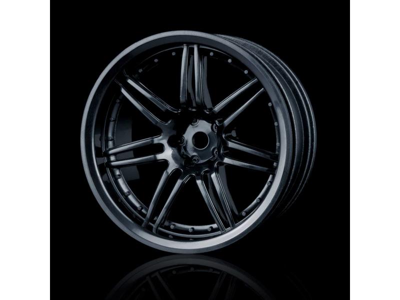 MST X603 Wheel (4pcs) / Color: Black