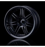 MST X603 Wheel (4pcs) / Color: Black