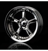 MST Kairos Wheel (4pcs) / Color: Silver (Chrome)