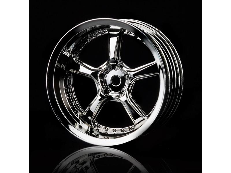 MST Kairos Wheel (4pcs) / Color: Silver (Chrome)