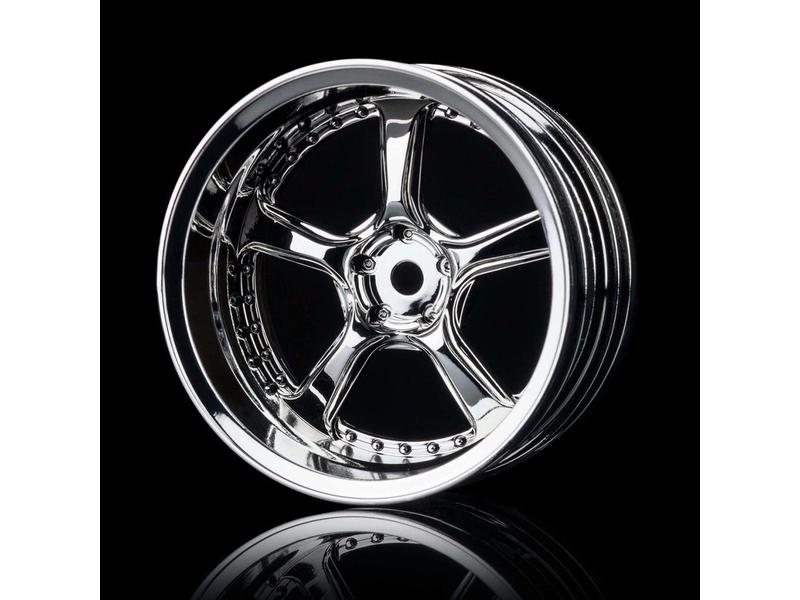 MST Kairos Wheel (4pcs) / Color: Silver (Chrome)