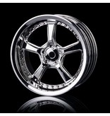 MST Kairos Wheel (4pcs) / Color: Silver (Chrome)