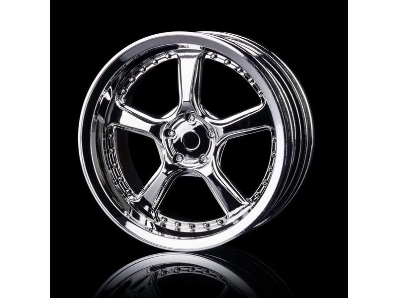 MST Kairos Wheel (4pcs) / Color: Silver (Chrome)