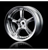 MST Kairos Wheel (4pcs) / Color: Flat Silver