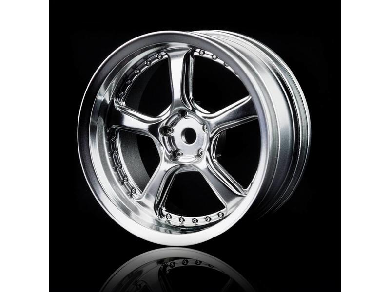 MST Kairos Wheel (4pcs) / Color: Flat Silver