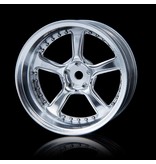 MST Kairos Wheel (4pcs) / Color: Flat Silver