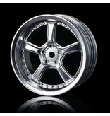 MST Kairos Wheel (4pcs) / Color: Flat Silver