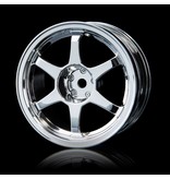 MST Type-C Wheel (4pcs) / Color: Silver (Chrome)