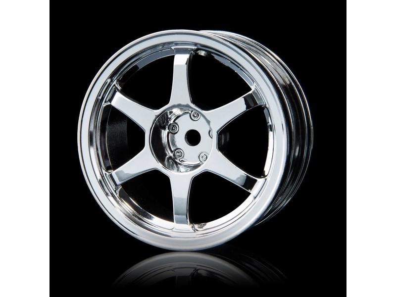 MST Type-C Wheel (4pcs) / Color: Silver (Chrome)