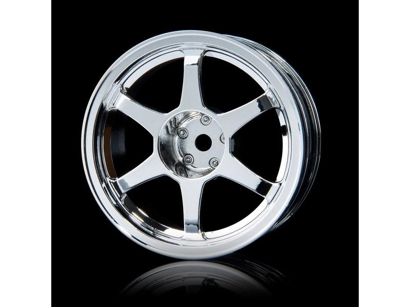 MST Type-C Wheel (4pcs) / Color: Silver (Chrome)