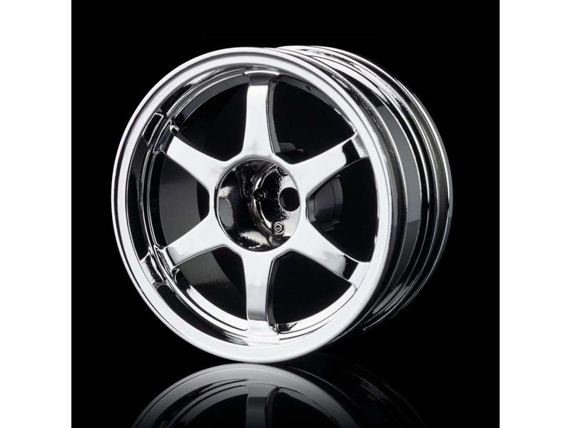 MST Type-C Wheel (4pcs) / Color: Silver (Chrome)