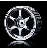 MST Type-C Wheel (4pcs) / Color: Silver (Chrome)