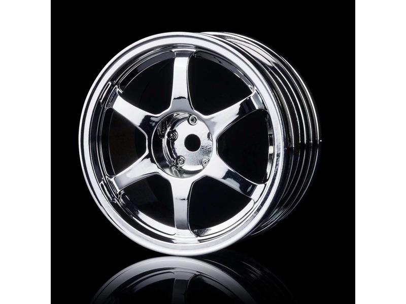 MST Type-C Wheel (4pcs) / Color: Silver (Chrome)