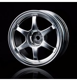 MST Type-C Wheel (4pcs) / Color: Flat Silver
