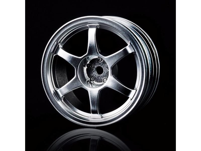 MST Type-C Wheel (4pcs) / Color: Flat Silver